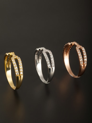 GODKI Luxury Women Wedding Dubai Fashion Copper Ring Combination of the ring