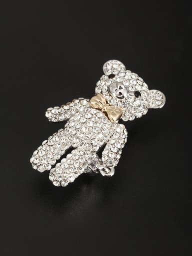 The new Platinum Plated Rhinestone Animal Motif Lapel Pins & Brooche with Multicolor