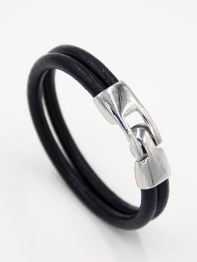 Blacksmith Made Stainless steel Geometric Bracelet