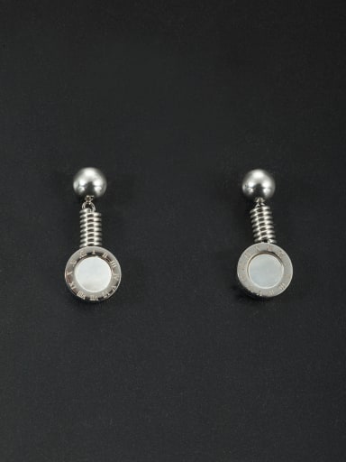 Model No 1000001546 Blacksmith Made Stainless steel Round Drop drop Earring