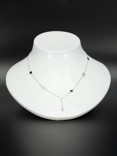 Platinum Plated  Necklace