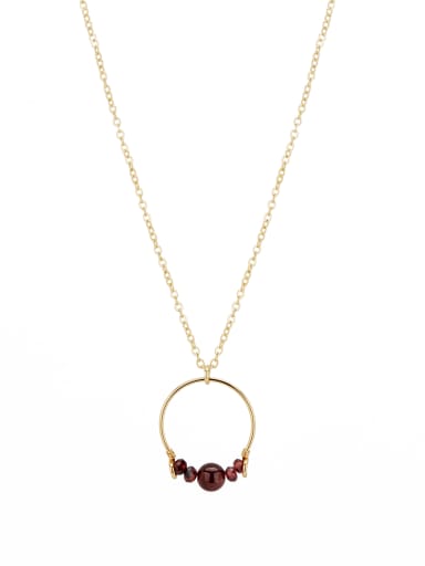 necklace with Gold Plated Copper