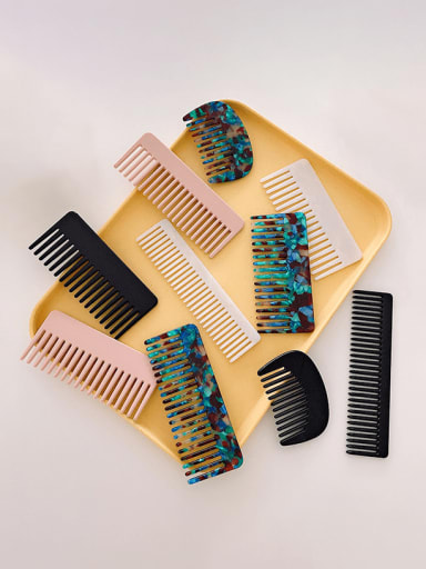 custom Cellulose Acetate Trend Irregular Hair Comb