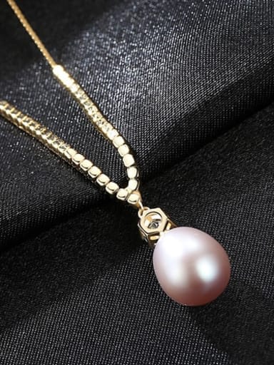 S925 Sterling Silver with 3A zircon  freshwater pearl  Necklace
