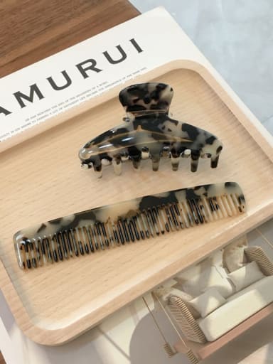 Cellulose Acetate Trend  Comb hairpin two-piece Set