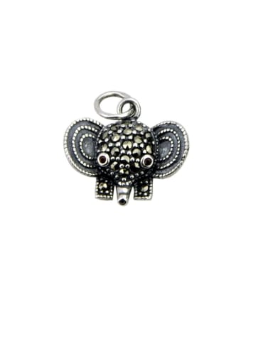 Vintage Sterling Silver With Vintage Elephant Pendant Diy Accessories