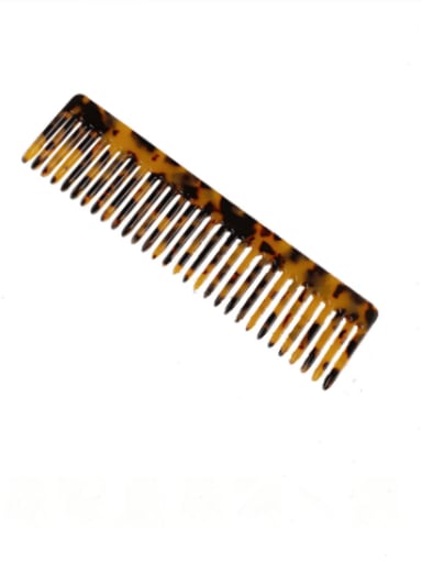 Cellulose Acetate Trend Geometric Hair Comb