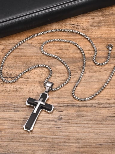 Stainless steel Cross Minimalist Regligious Necklace