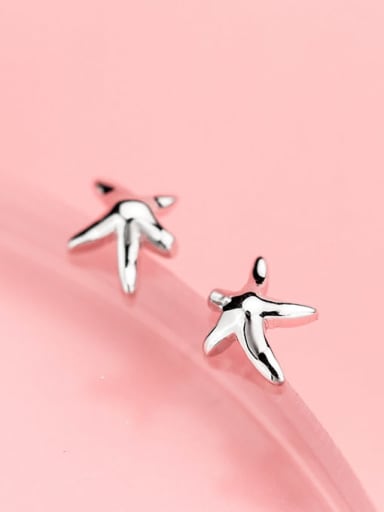 925 Sterling Silver Star Minimalist Stud Earring