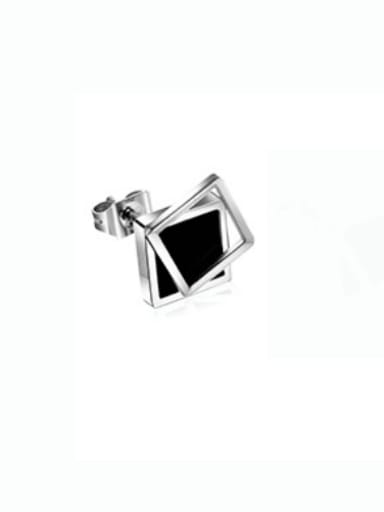 Titanium Steel Acrylic Geometric Minimalist Single Earring