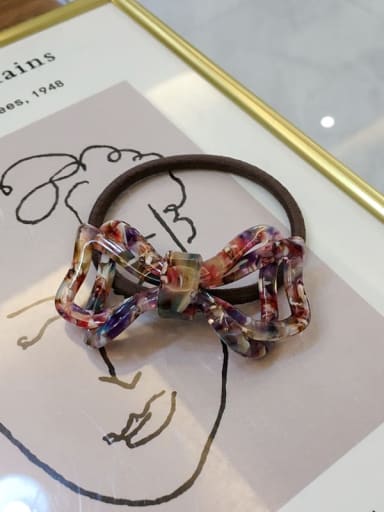 Cellulose Acetate Vintage Bowknot Hair Rope