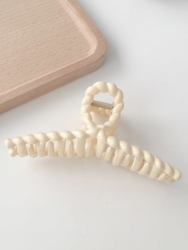 Cellulose Acetate  Simple cross twist hair scratch  Jaw Hair Claw