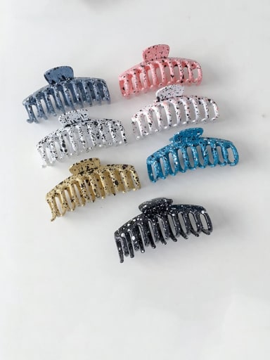 Alloy Cellulose Acetate Cute Geometric Jaw Hair Claw