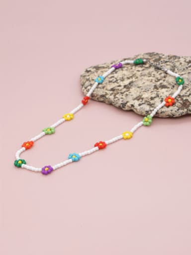 Miyuki Millet Bead Multi Color Flower Bohemia Handmade Beaded  Bracelet