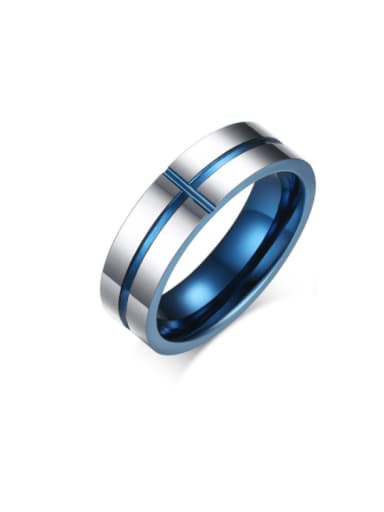 Tungsten Geometric Minimalist Band Ring