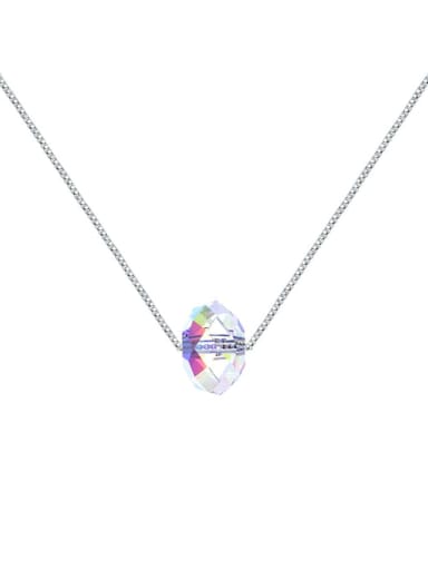 Alloy Crystal Geometric Minimalist Necklace