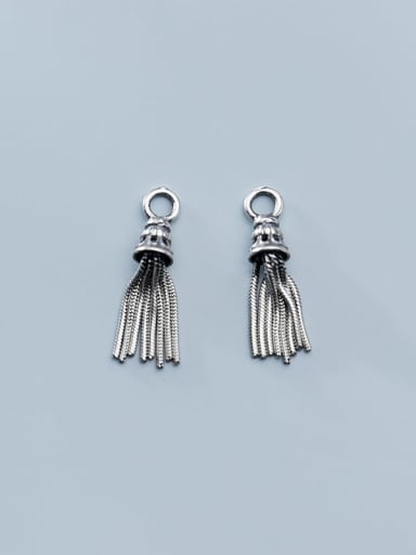 925 Sterling Silver With  Vintage Tassel Pendant Diy Accessories