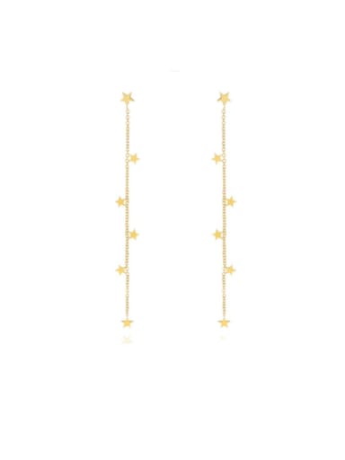 Style 2 gold Sterling Silver Threader Earring With multiple styles