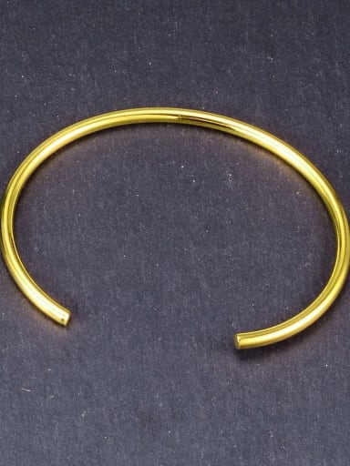 Titanium Hollow Round Minimalist Hoop Earring