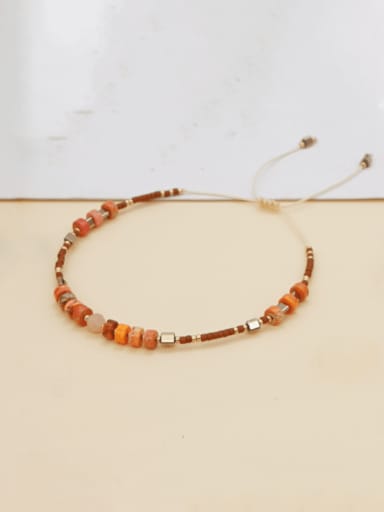 Miyuki Millet Bead Multi Color Geometric Bohemia Handmade Beaded Bracelet