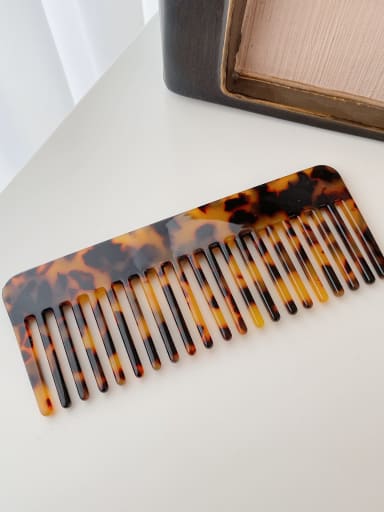 Hawksbill shell 13cm Cellulose Acetate Minimalist Geometric Hair Comb