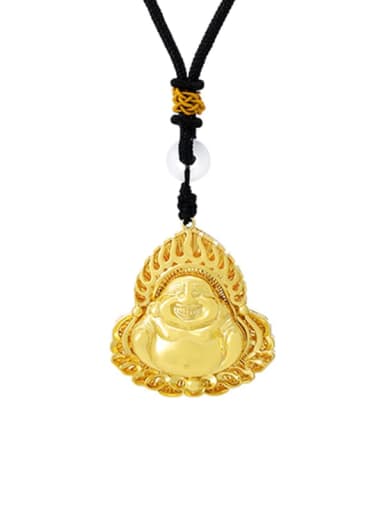 custom Alloy Big Belly Buddha Trend Necklace