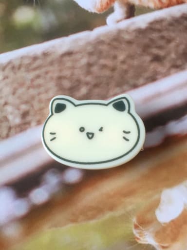 Alloy Cellulose Acetate Cute Animal Frog  Hair Barrette