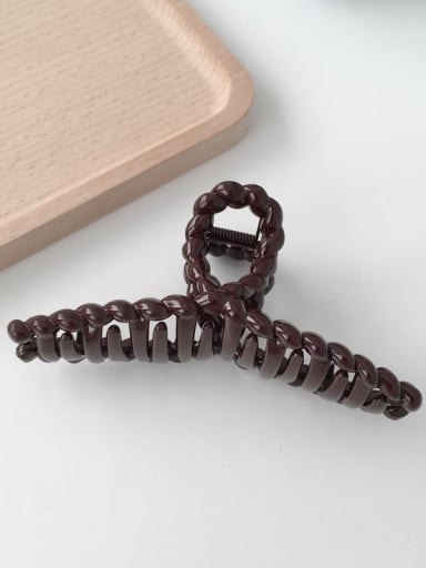 Cellulose Acetate  Simple cross twist hair scratch  Jaw Hair Claw