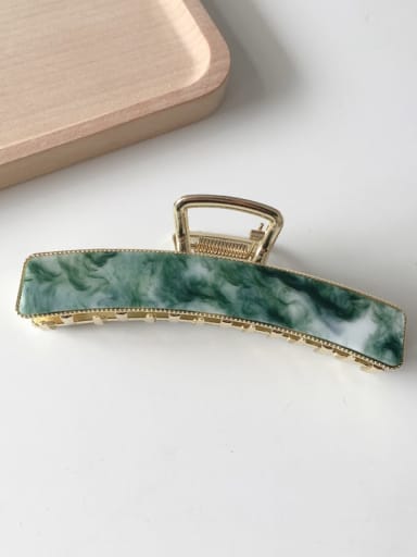 Cellulose Acetate Vintage Geometric Alloy Jaw Hair Claw