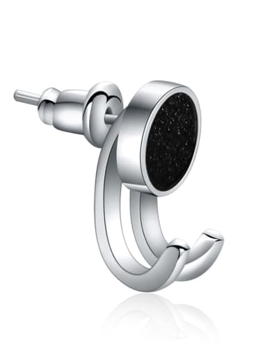 Titanium Steel Geometric Minimalist Single Earring(Single-Only One)