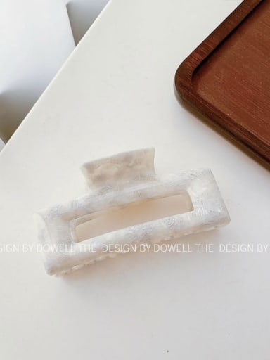 Marble grain 10cm Cellulose Acetate Trend Geometric Alloy Jaw Hair Claw