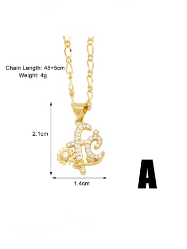 Brass Imitation Pearl Elephant Hip Hop Necklace