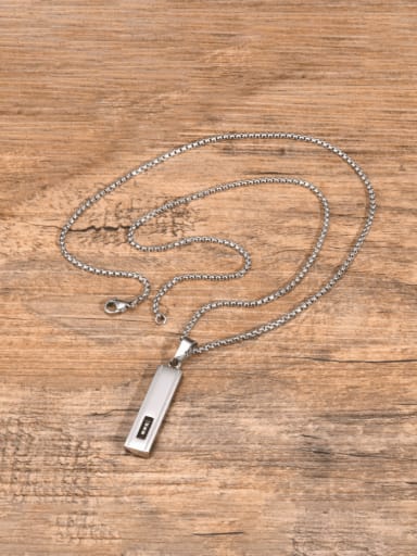 Pendant chain Stainless steel Geometric Minimalist Necklace