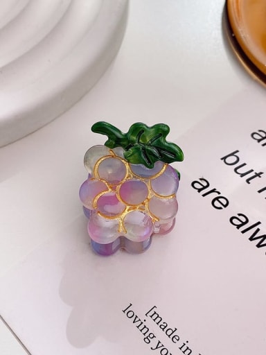 Cellulose Acetate Minimalist Ball Alloy Multi Color Jaw Hair Claw