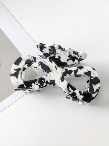 Cellulose Acetate Trend bow-knot Alloy Jaw Hair Claw