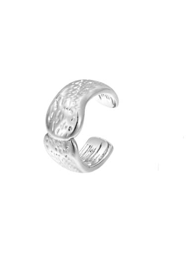925 Sterling Silver Geometric Vintage Single Earring(Single -Only One)