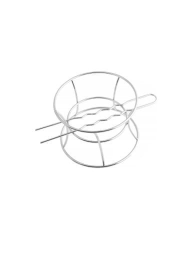 Alloy Minimalist Geometric  bowl shaped hairpin Hair Stick