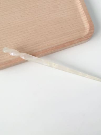 Cellulose Acetate Minimalist Round ball Hair Stick