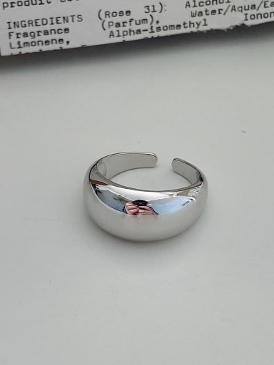 925 Sterling Silver Irregular Vintage Band Ring