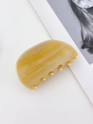 Cellulose Acetate Trend Geometric Jaw Hair Claw