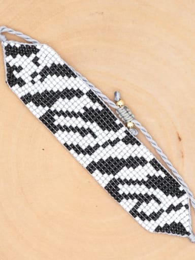 Multi Color MGB Bead Geometric Bohemia Adjustable Bracelet