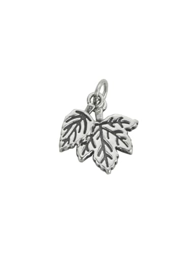 Vintage Sterling Silver With  Vintage Leaf Pendant Diy Accessories