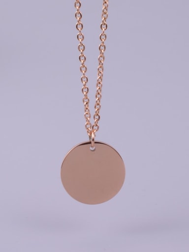 Titanium  Smooth  round  Necklace