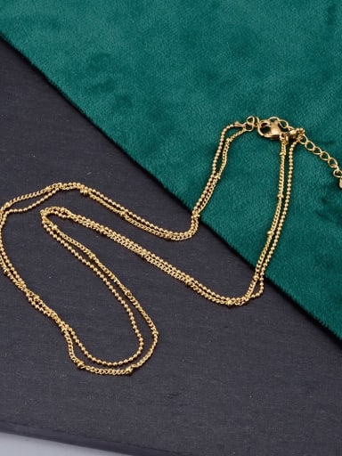 Titanium Minimalist chain Necklace