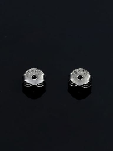 925 Sterling Silver Bowknot Minimalist Ear Backs