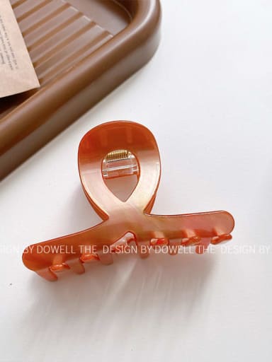 Cellulose Acetate Trend Irregular Alloy Jaw Hair Claw