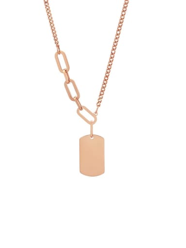 Alloy Geometric Trend Necklace