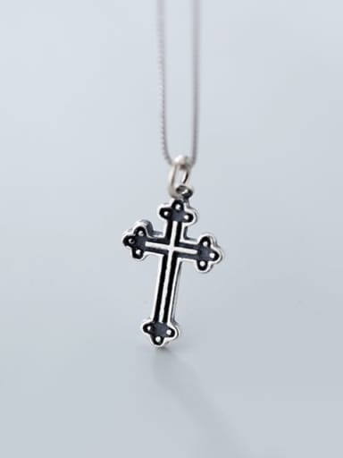 925 Sterling Silver Minimalist  Cross  Pendant