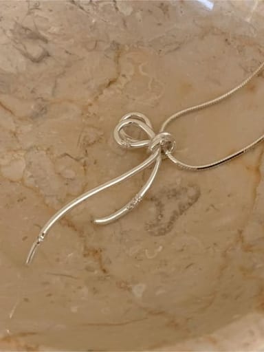925 Sterling Silver Butterfly Minimalist Necklace