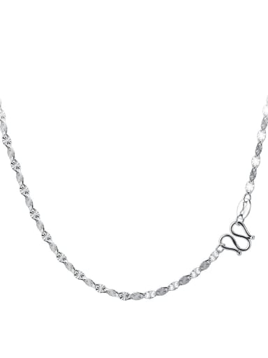 custom 925 Sterling Silver Irregular Minimalist Necklace